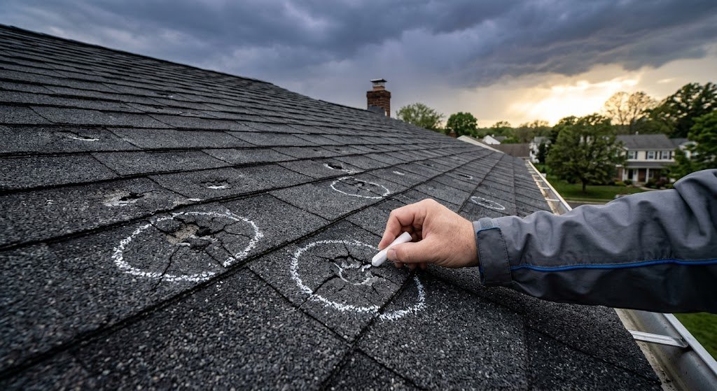 Storm damage restoration